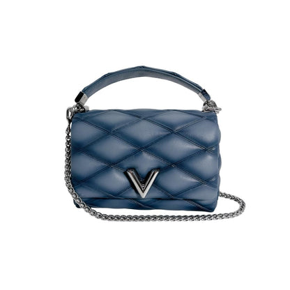 Louis Vuitton Maltage 2-Way Bag Handbag Denim Blue — view 2