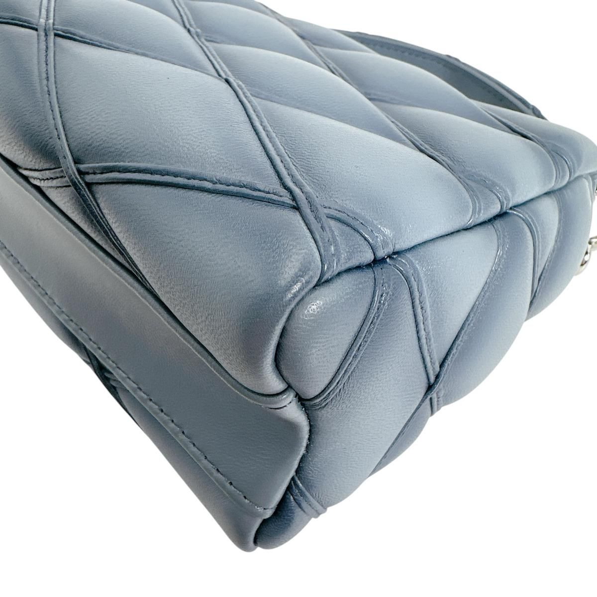Louis Vuitton Maltage 2-Way Bag Handbag Denim Blue — view 8