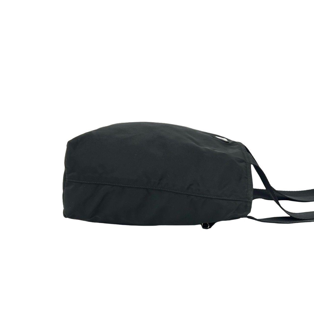 Prada Tessuto Nylon Tote Shoulder Bag Black — view 6