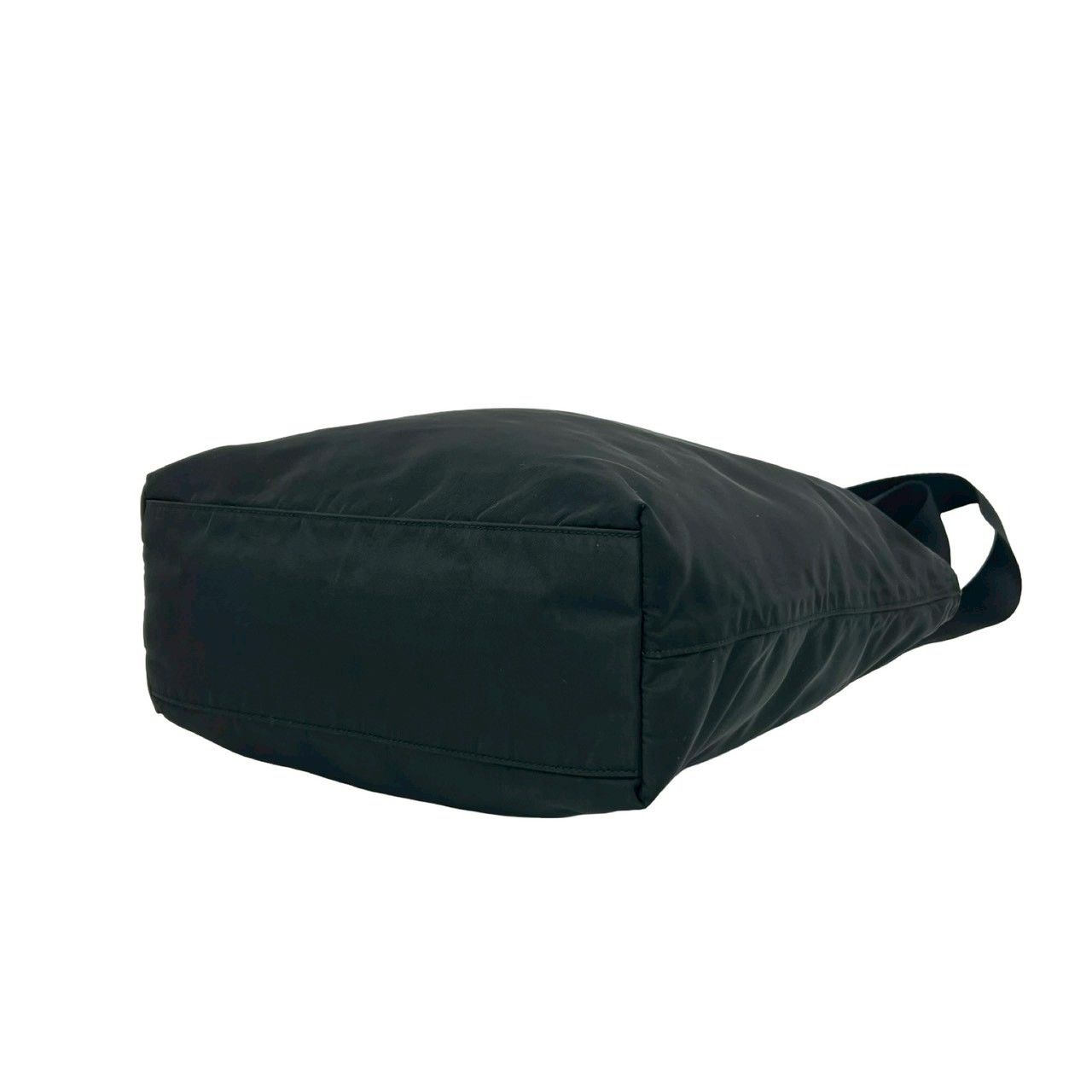 Prada Tessuto Nylon Tote Shoulder Bag Black — view 8