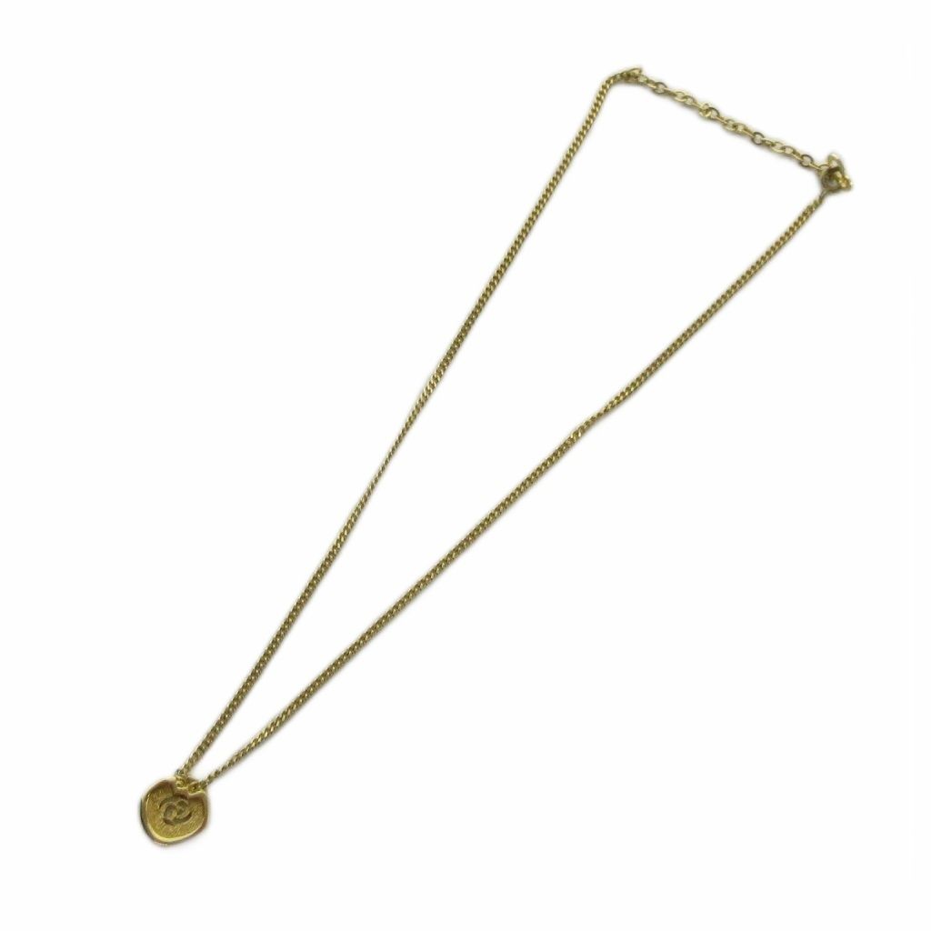 Dior Pendant Logo Rhinestone Gold — view 4
