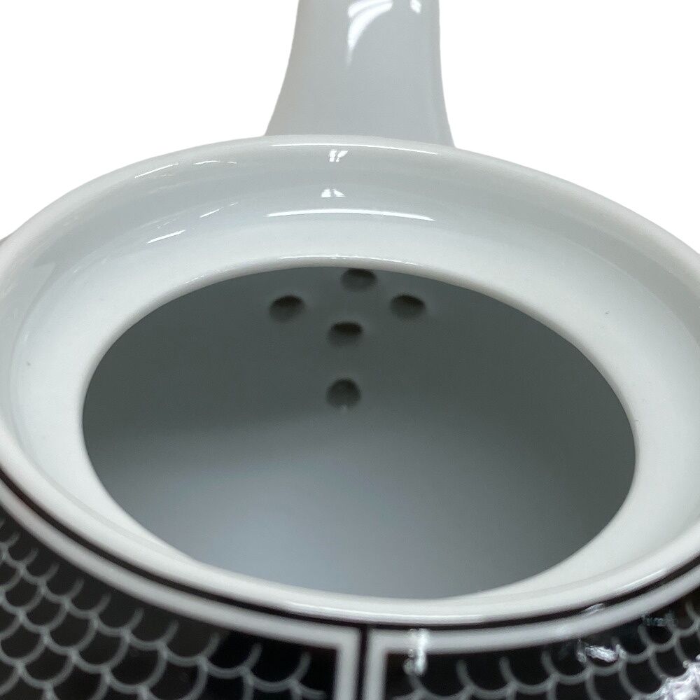 Hermes Deco Teapot Ceramic Tableware Black — view 5