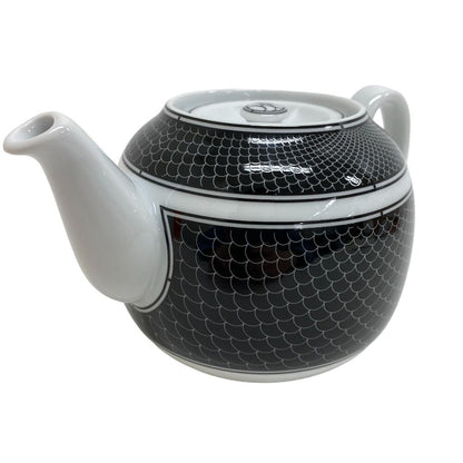 Hermes Deco Teapot Ceramic Tableware Black