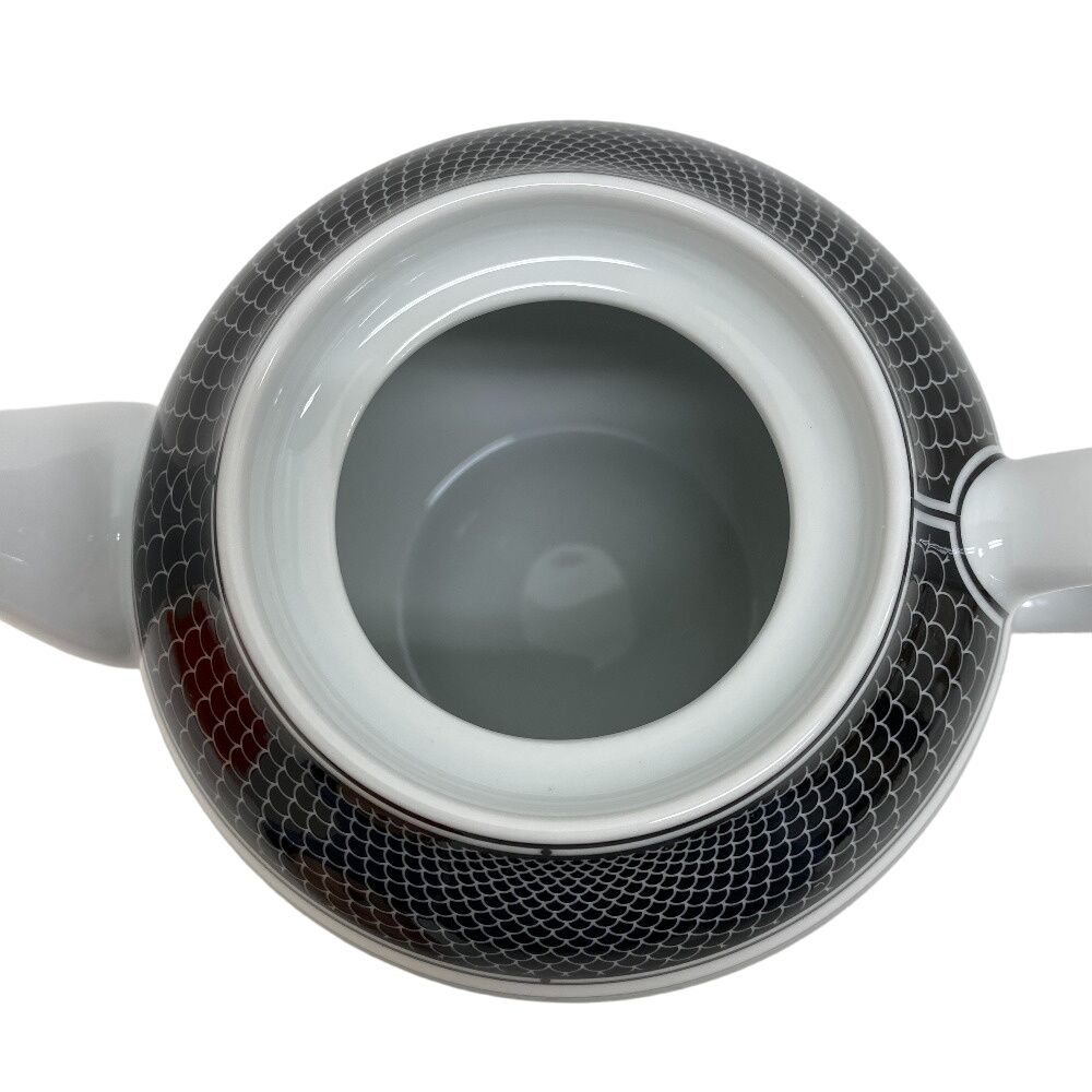 Hermes Deco Teapot Ceramic Tableware Black — view 4