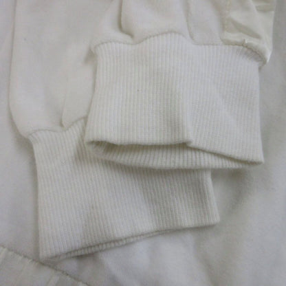 Dolce & Gabbana D&G Hoodie Top M White Long Sleeve Full Zip Cut Replacement — view 7