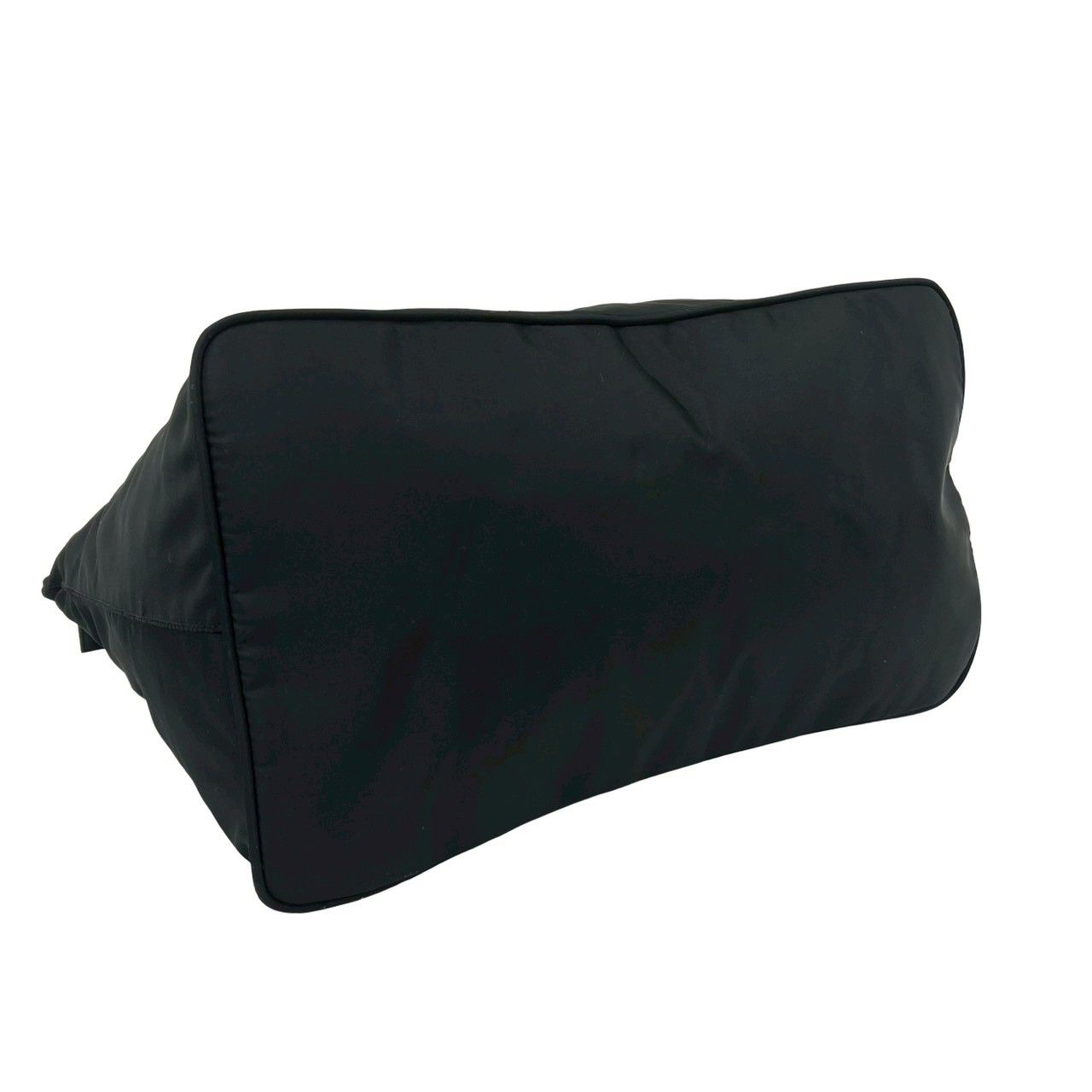 Prada Tessuto Nylon Leather Tote Black — view 7