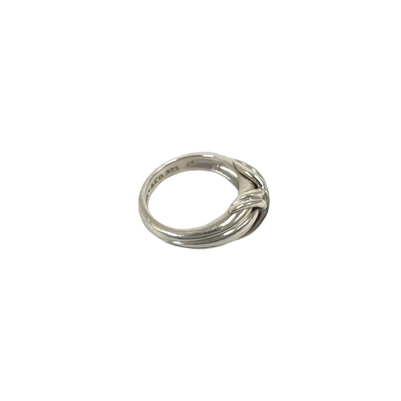 Tiffany & Co Vintage Signature Ring 925 Sterling Silver — view 5