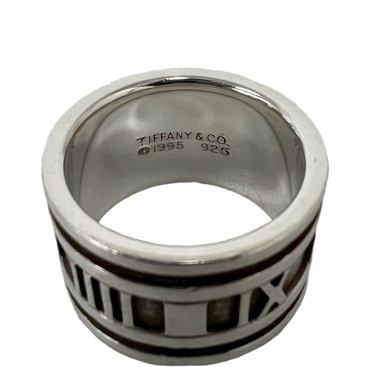 Tiffany & Co Vintage Wide Atlas Ring 925 Sterling Silver — view 3