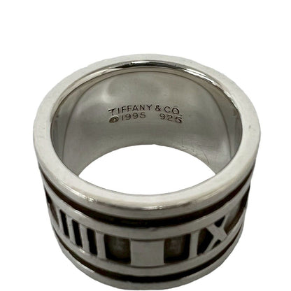 Tiffany & Co Vintage Wide Atlas Ring 925 Sterling Silver — view 3
