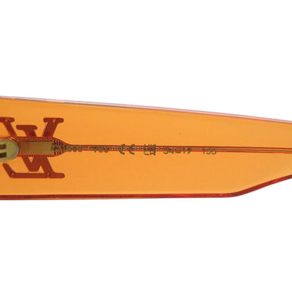 Louis Vuitton LV Crush Square Acetate Orange Sunglasses Eyewear — view 6