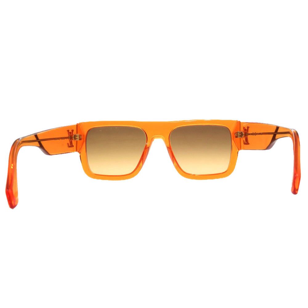 Louis Vuitton LV Crush Square Acetate Orange Sunglasses Eyewear — view 4