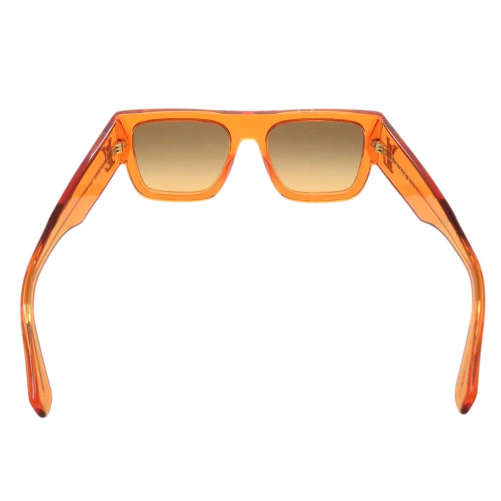 Louis Vuitton LV Crush Square Acetate Orange Sunglasses Eyewear — view 3