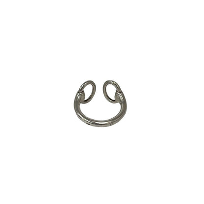 Hermes Vintage Nausicaa Ring 925 Sterling Silver — view 6
