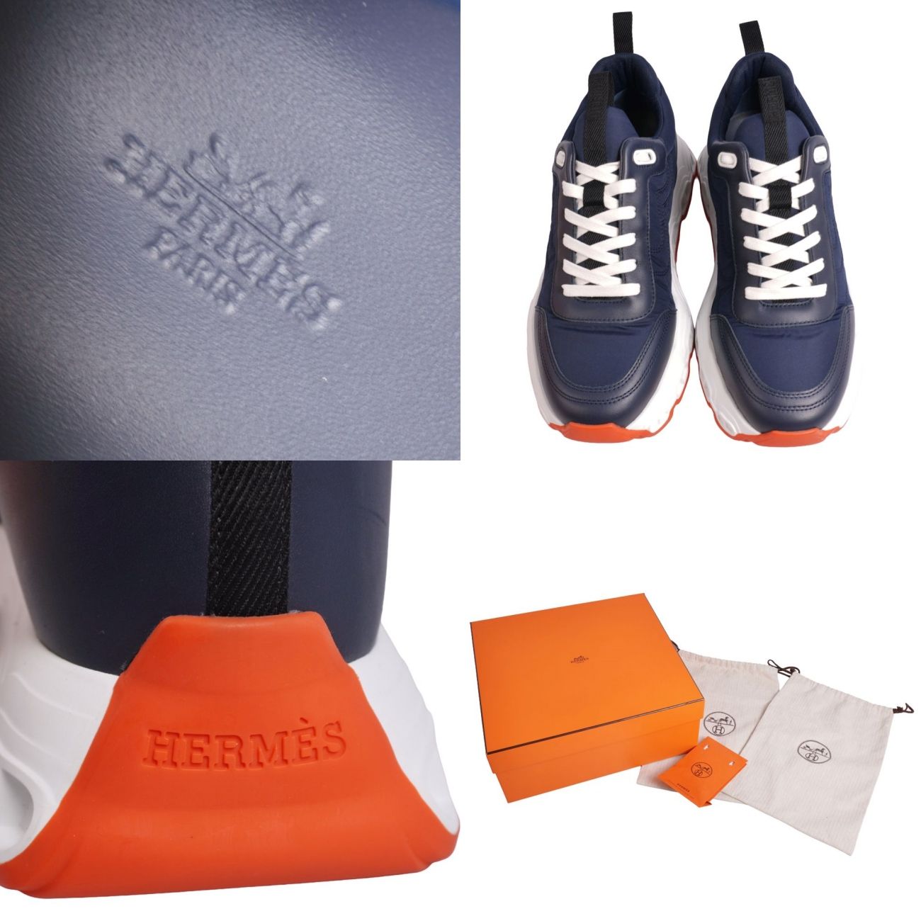Hermes Sneakers Impulse Chaine Dunk — view 9