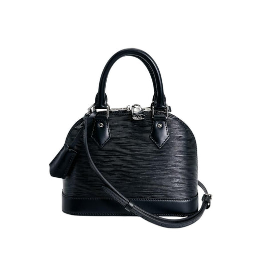 Louis Vuitton Epi Shoulder Bag Alma BB Noir