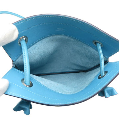 Hermes Shoulder Bag Blue — view 6
