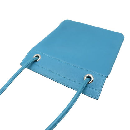 Hermes Shoulder Bag Blue — view 4
