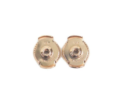 Hermes 750 Pink Gold Kelly Clochette Earrings — view 5