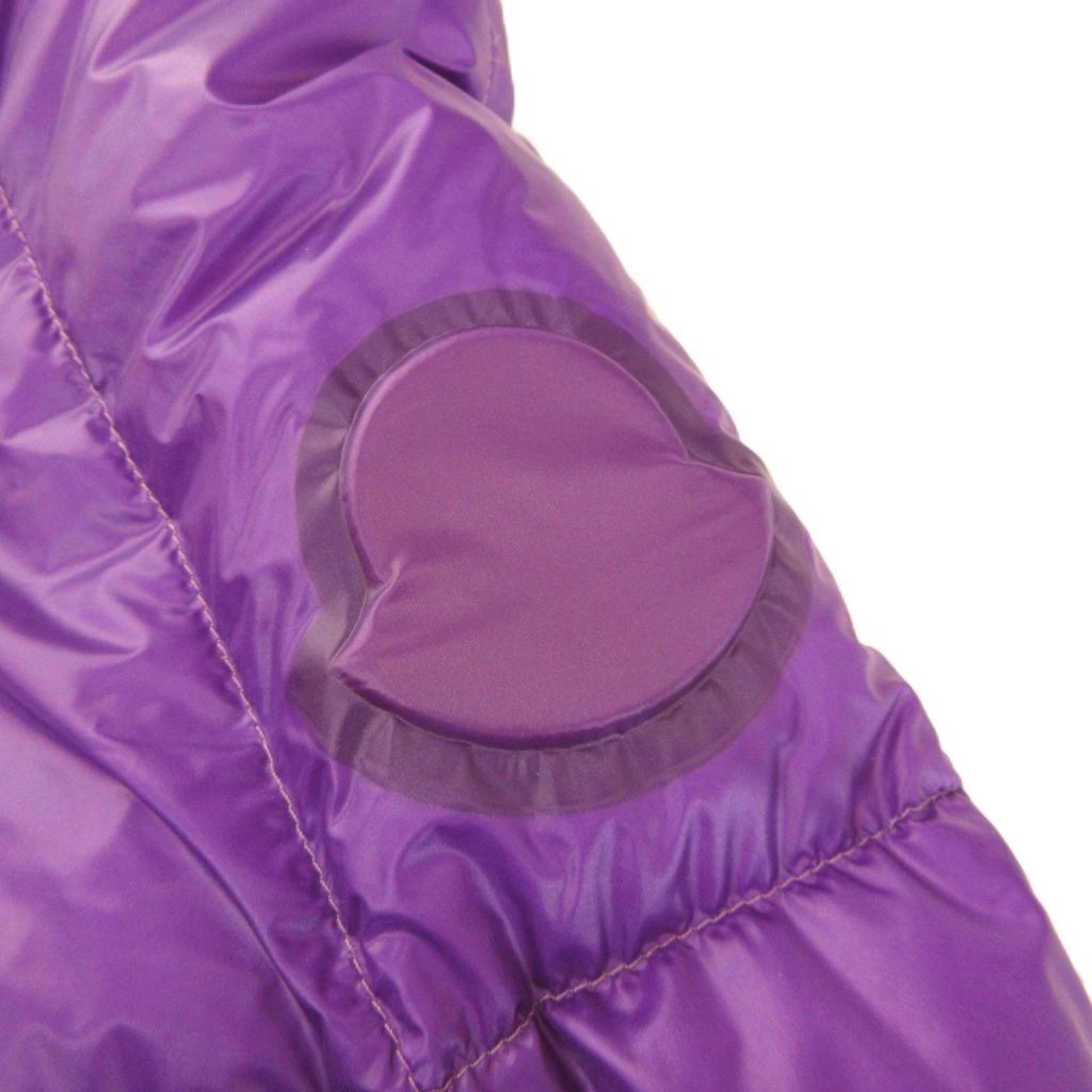 Moncler Down Jacket Hunza Giubbotto Nylon Purple 3 SK — view 4