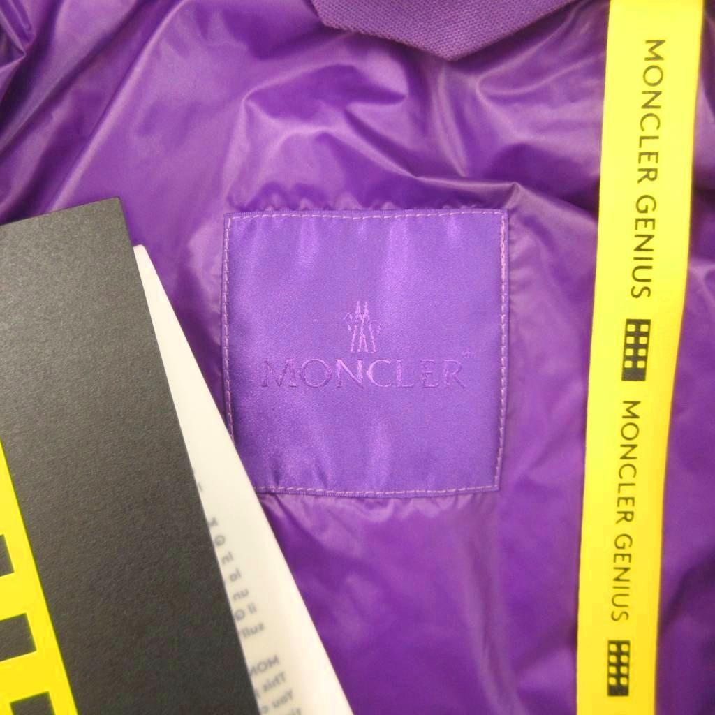 Moncler Down Jacket Hunza Giubbotto Nylon Purple 3 SK — view 5