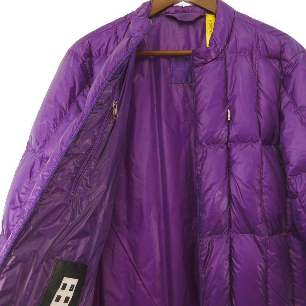 Moncler Down Jacket Hunza Giubbotto Nylon Purple 3 SK — view 3