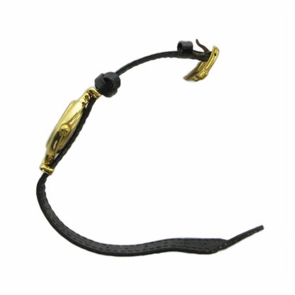 Fendi Watch Logo Quartz Leather Gold — view 5
