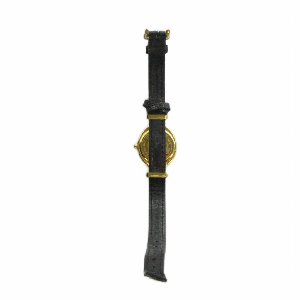 Fendi Watch Logo Quartz Leather Gold — view 4