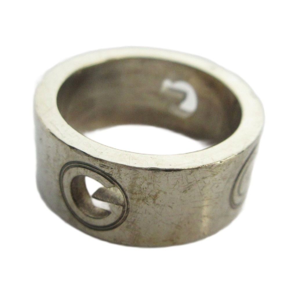Gucci Ring Logo Silver