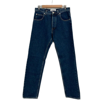 Loewe Jeans 48 L Blue Full Length Button