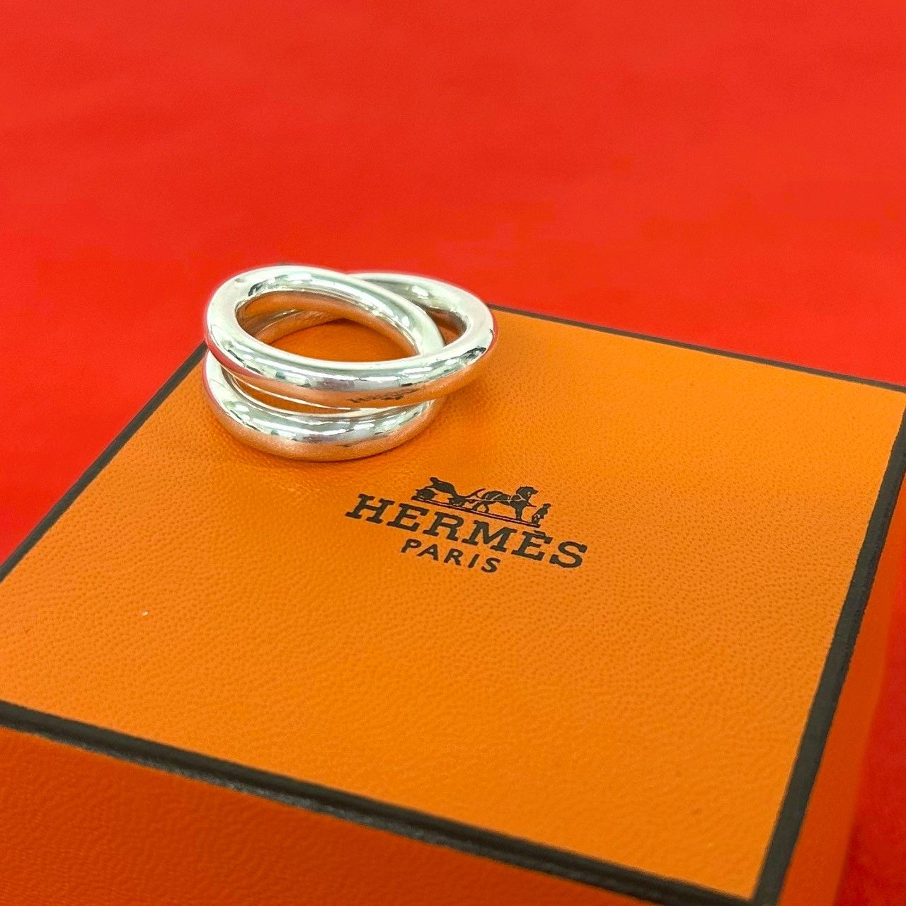 Hermes Vertige Ring 925 Sterling Silver