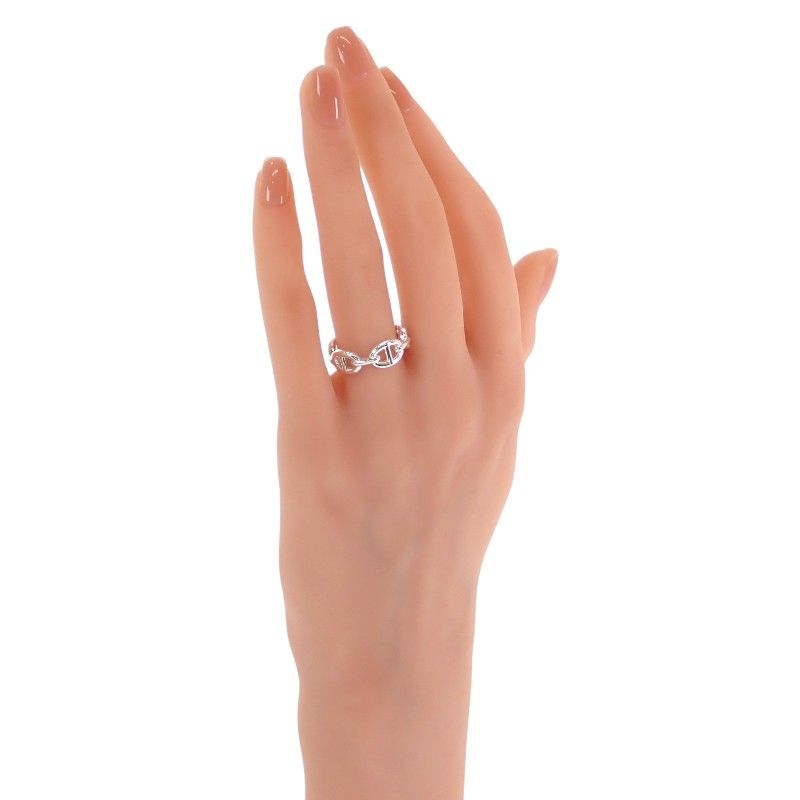 Hermes Chaine D'ancre PM 56 Ring 925 Sterling Silver — view 9