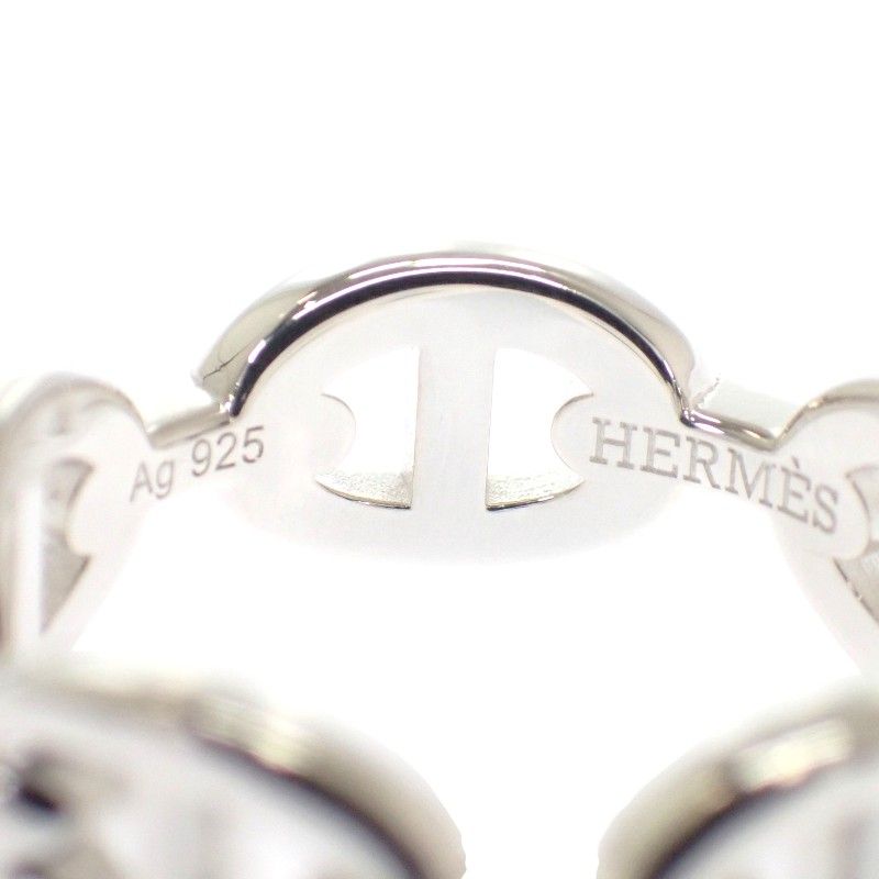Hermes Chaine D'ancre PM 56 Ring 925 Sterling Silver — view 6