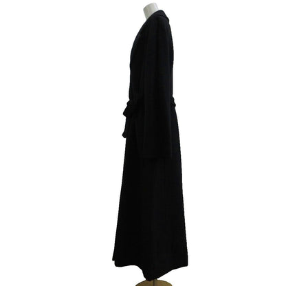 Max Mara Maxma Coat 44 Black White Tag Double Breasted Long Sleeve Length PP — view 3