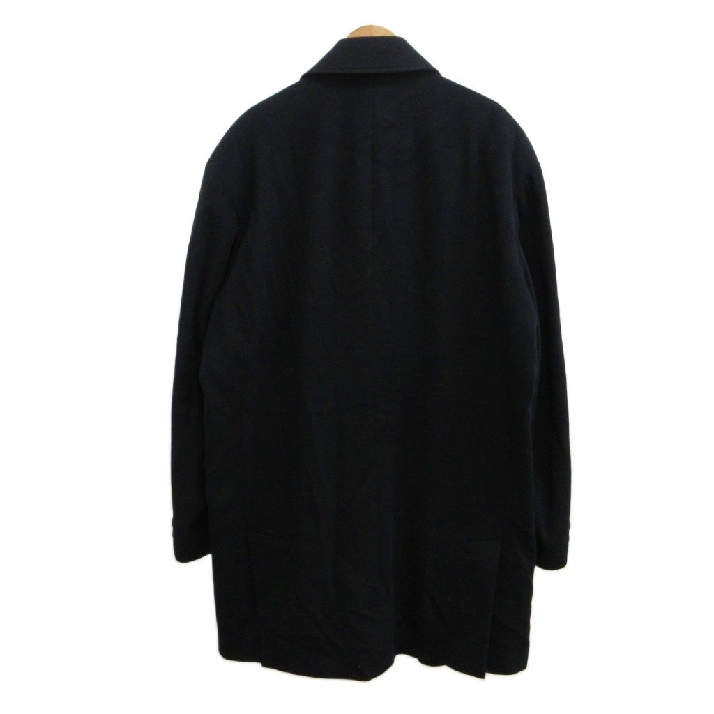 Dior Soutien Collar Coat Outer Wool L Black Long Sleeve PP — view 2