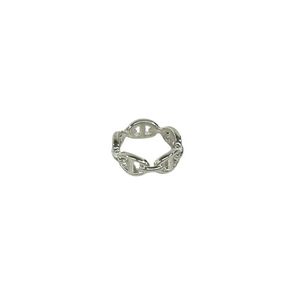 Hermes Chaine D'ancre Ring 925 Sterling Silver — view 5