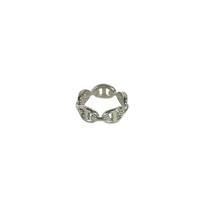 Hermes Chaine D'ancre Ring 925 Sterling Silver — view 4