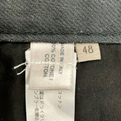 Bottega Veneta Jeans 48 M Black Full Length Button Fly Oil Coating — view 5