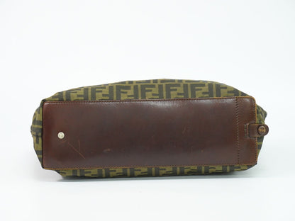 Fendi Zucca Tote Canvas Brown — view 3
