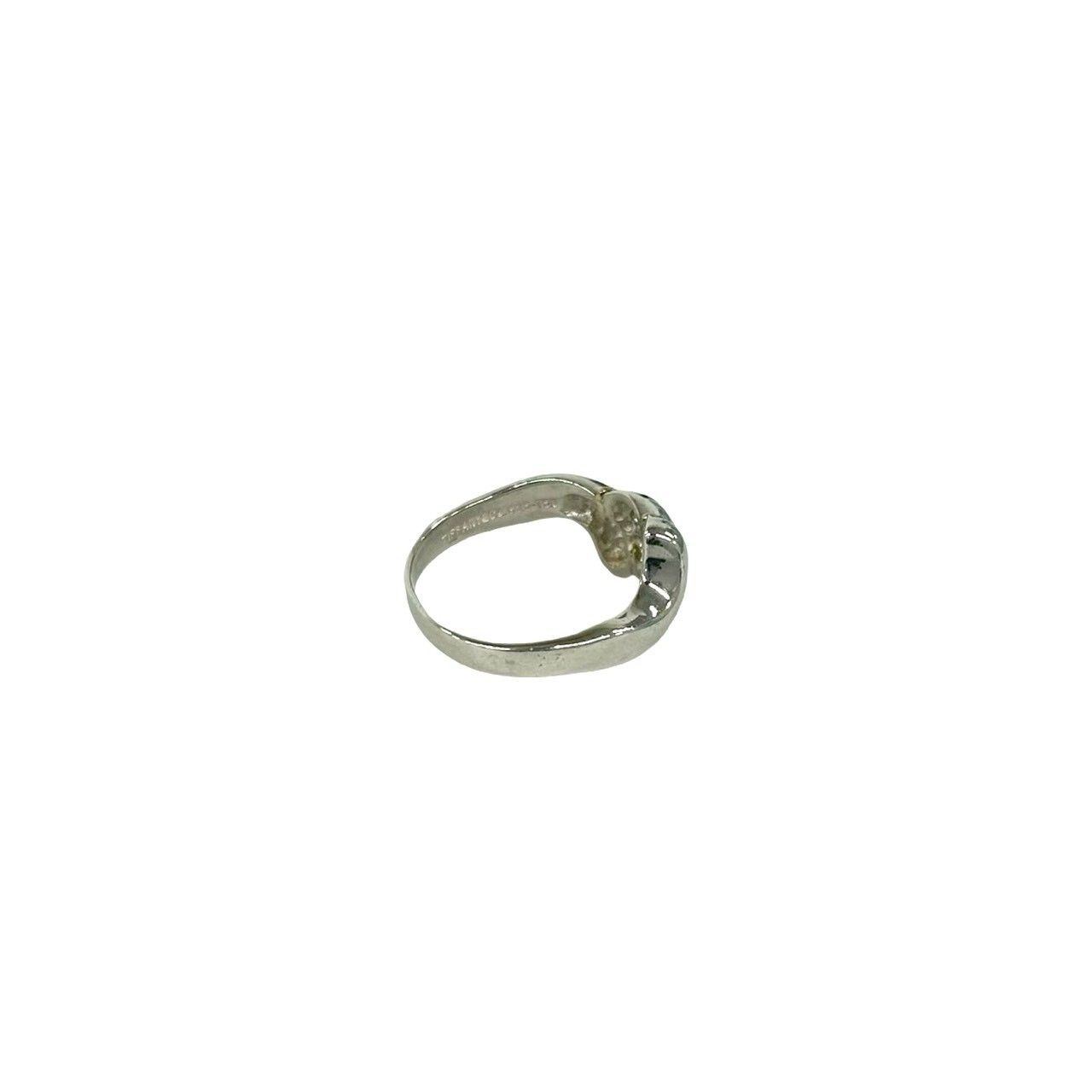 Tiffany & Co Vintage Twist Ring 925 Sterling Silver Gold — view 5
