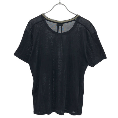 Saint Laurent Paris Chain Stone Neck Shirt — view 2