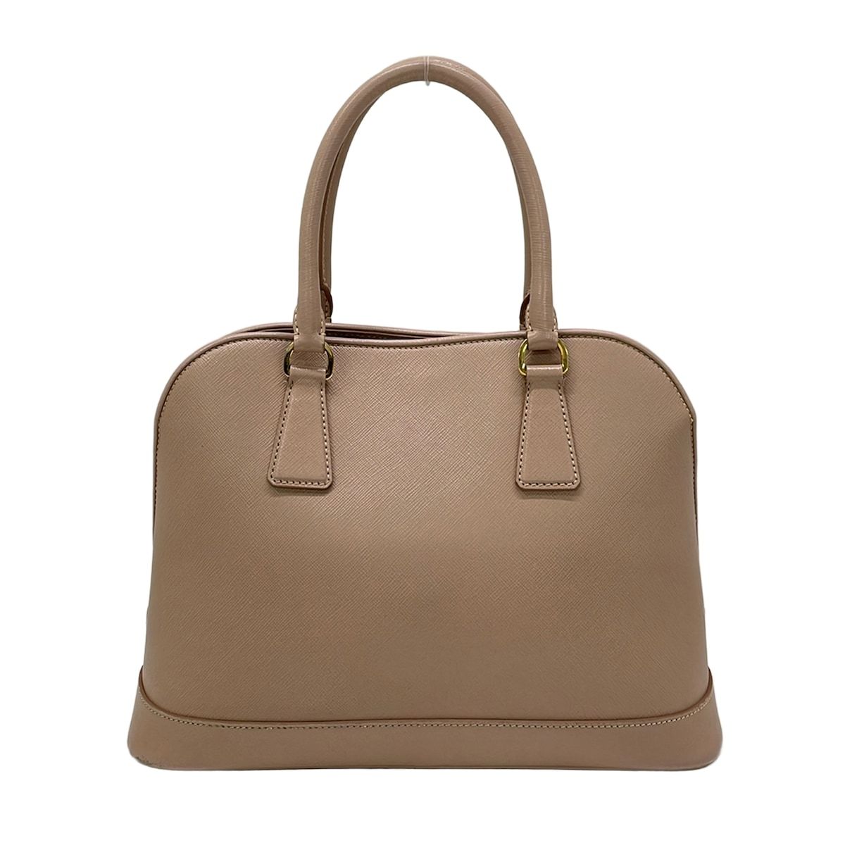 Prada Handbag Galleria Bag Pink Beige Leather — view 3
