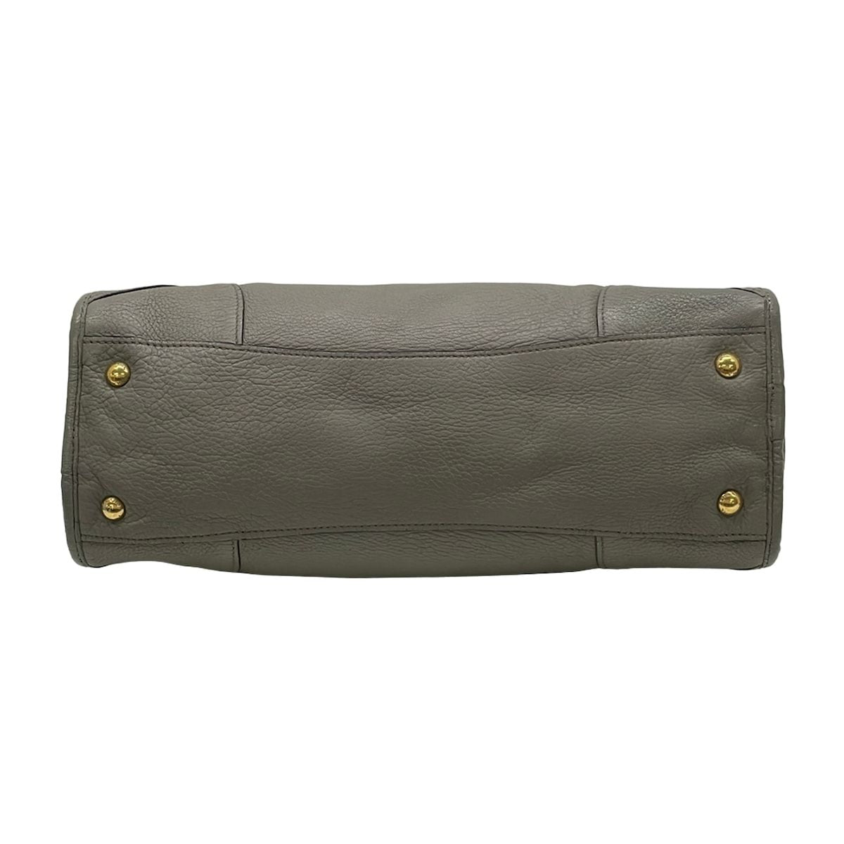 Prada Handbag Gray Leather — view 5
