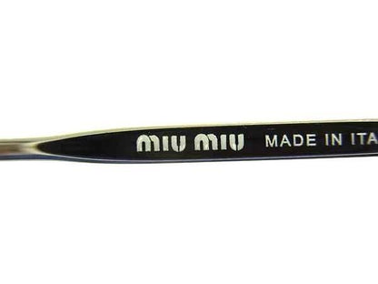 Miu Miu Miu Sunglasses Societe Smu Pink Silver Lens Hapi Metal Acetate Eyewear — view 4