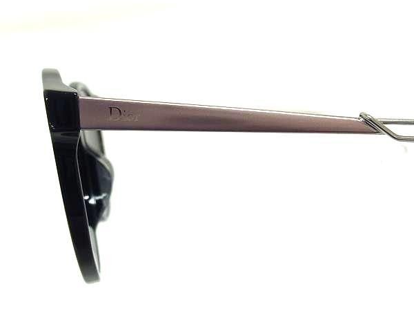 Dior Sunglasses Confident Navy Pink Silver Lens Clear Black Metal Acetate — view 3