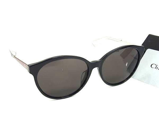 Dior Sunglasses Confident Navy Pink Silver Lens Clear Black Metal Acetate