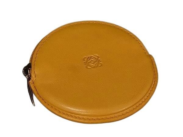 Loewe Coin Case Anagram Round Purse Master Leather