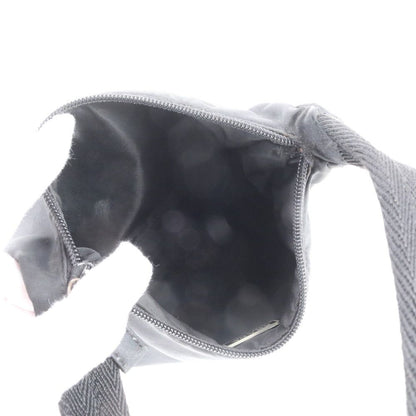 Prada Tessuto Nylon Triangle Logo Handbag Tote Black — view 7
