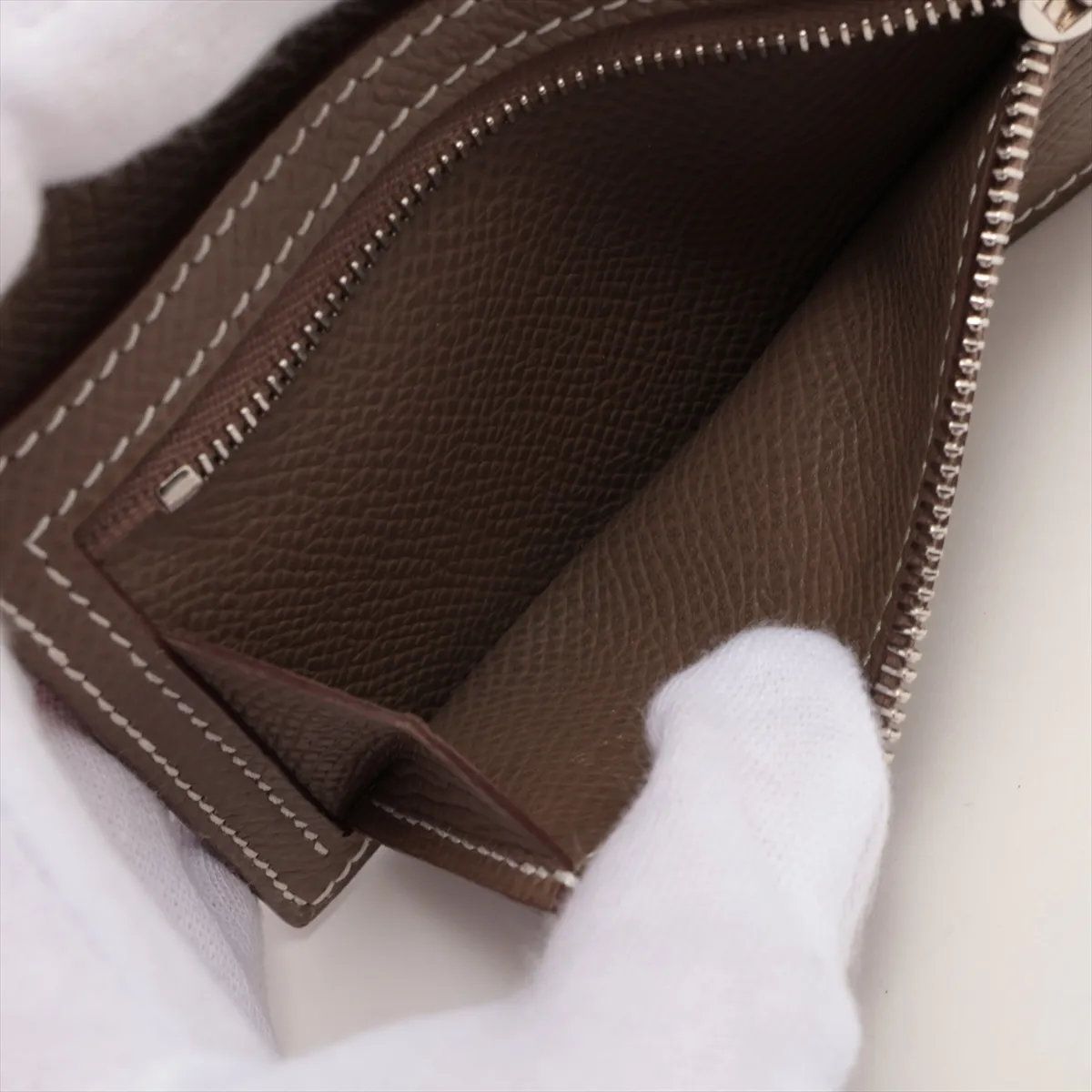 Hermes Bearn Combination Compact Wallet Veau Epsom — view 6