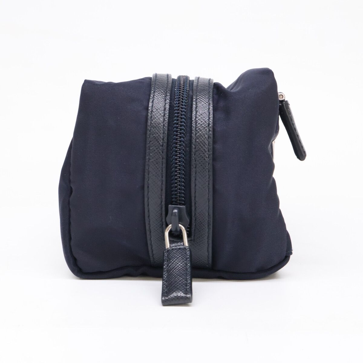 Prada Nylon Leather Travel Shoulder — view 4