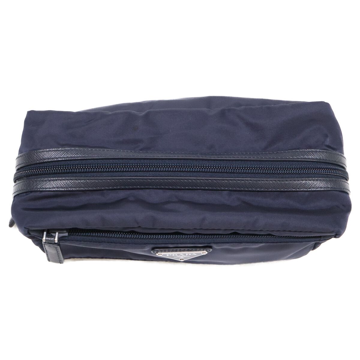 Prada Nylon Leather Travel Shoulder — view 5